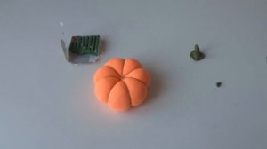 Текстильная тыковка игольница мастер класс /DIY Textile pumpkin/осенняя поделка