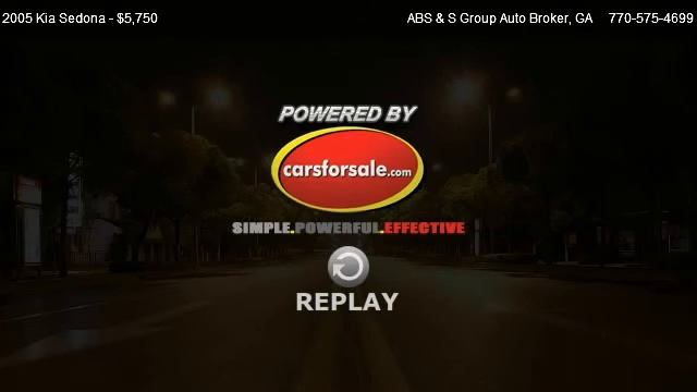 2005 Kia Sedona AUTO EX - for sale in Marietta, GA 30067 смотреть онлайн