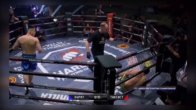 Боец ММА из Бурятии победил в Hardcore Fighting Championship