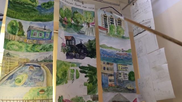 Просмотр по пленэру за 2-ой год обучения смотреть онлайн