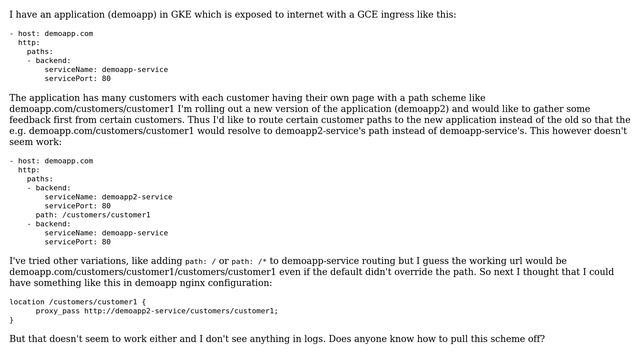 DevOps & SysAdmins: Routing an existing path to another pod with nginx in Kubernetes смотреть онлайн