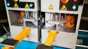 YILMAZ DK 502 Автоматический двухголовочный сварочный станок для производства окон #obbu.ru