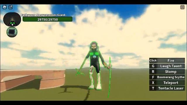 necromancer giant showcase - ultimate bathroom battle 2.0 смотреть онлайн