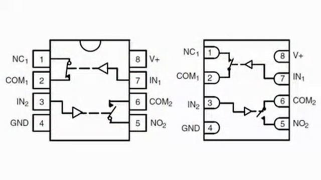 Аналоговый переключатель DG723