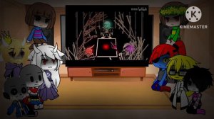 Undertale reacts to former time trio phase 2 and 2.5