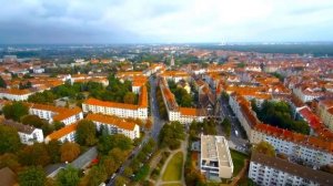 Федеральная земля Нижняя Саксония с высоты | Видео с дрона в 4к | Германия с воздуха
