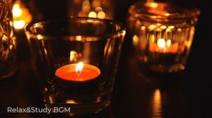 【candle】Meditation Music / Healing / Flame Fluctuation / 1Hour