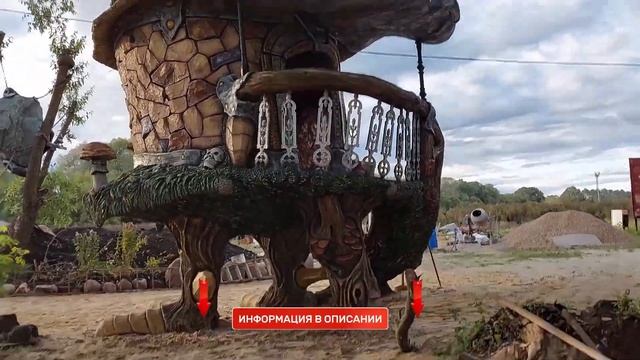 Как красиво обустроить зону барбекю. Строим камин. смотреть онлайн