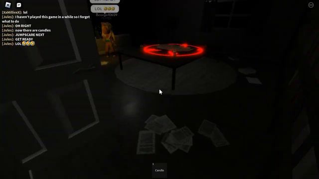 Playing Wheres Cassie? Horror Game.Roblox.