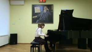 А. П. Артамонов "Галоп".  Фортепианный дуэт: Д. Милюшкова, А. Рязанова.