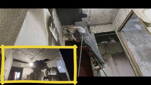 как удалить краску.  Удаления краски со стен и потолков с помощью перфоратора