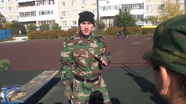 Занятие отряда по историческому фехтованию и ножевому бою. смотреть онлайн