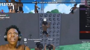 Ishowspeed play shake games on roblox