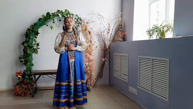 Матыкина Ульяна.  Ты, заря ль, моя заря. смотреть онлайн