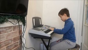 Танец дикарей. Накада. Исполнение на синтезаторе.
