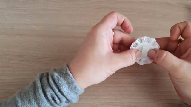 Резинка на пучок к 1 сентября / украшение на гульку своими руками