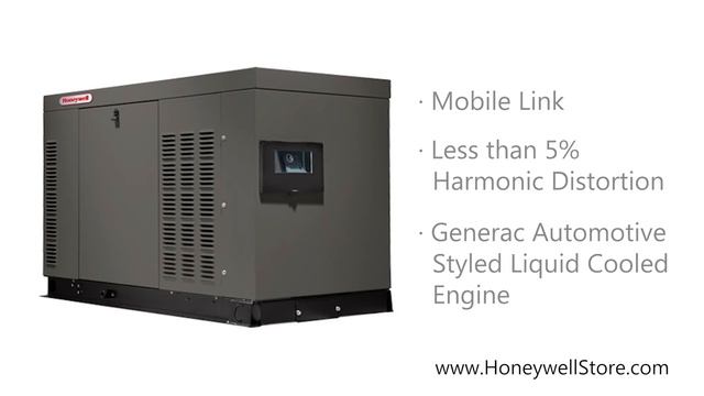 Honeywell Liquid Cooled 22kW Home Standby Generator (HG02224) смотреть онлайн