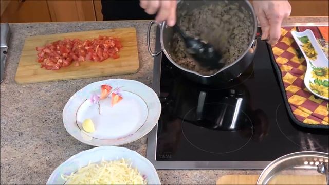 Готовим обед в духовке, невожможно остановиться, ешь и ещё хотчется / тыква в болоньезе соусе