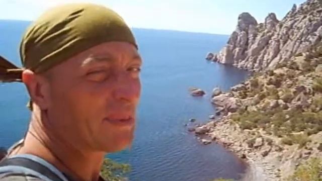 Крым. Вид на гору Караул Оба. смотреть онлайн