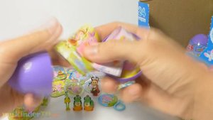 Большие пластиковые яйца ЛУНТИК распаковка  12 Яиц  Часть 2