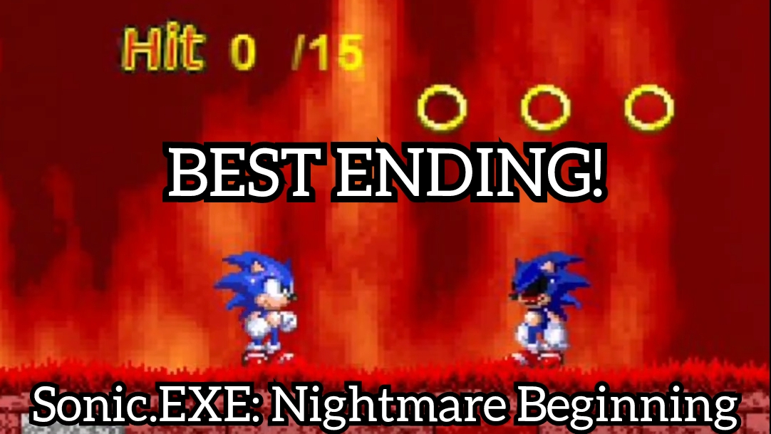 BEST ENDING full walkthrough ► Sonic.EXE: Nightmare Beginning