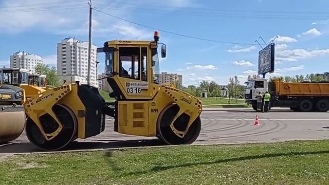 Ремонт дороги на 50 лет ВЛКСМ смотреть онлайн