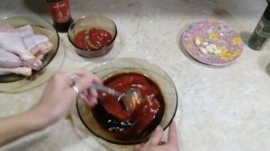 Куриные голени в соево-медовом соусе