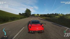 Winning the Goliath in the Ferrari 599 XX Evo - Biggest race - Forza Horizon 4