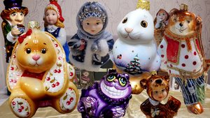 Наши елочные игрушки  2022  Часть пятая  - формовые игрушки Ариэль, Irena, XMAS TOYS, Лауша, Impuls