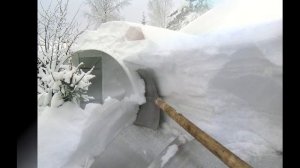 Как легко и просто очистить теплицу от снега