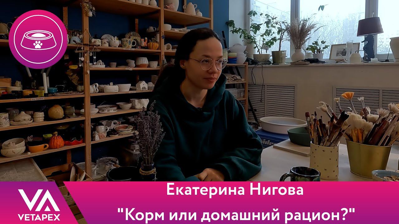 Кафедра Диетологии. Екатерина Нигова - "Корм или домашний рацион?"