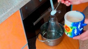 Сок из яблок в соковарке. Быстро.