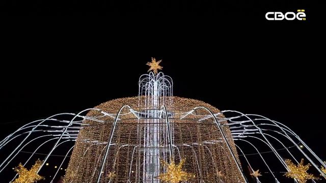 В Ставрополе приступили к новогоднему украшению города