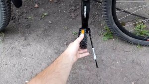 Подножка для велосипеда BTwin Rockrider 520 S. Prop for bicycle BTwin.