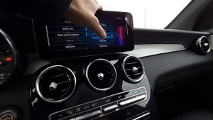 Mercedes GLC 300 ambient lighting guide #mercedes #benz #glc300 #amg
