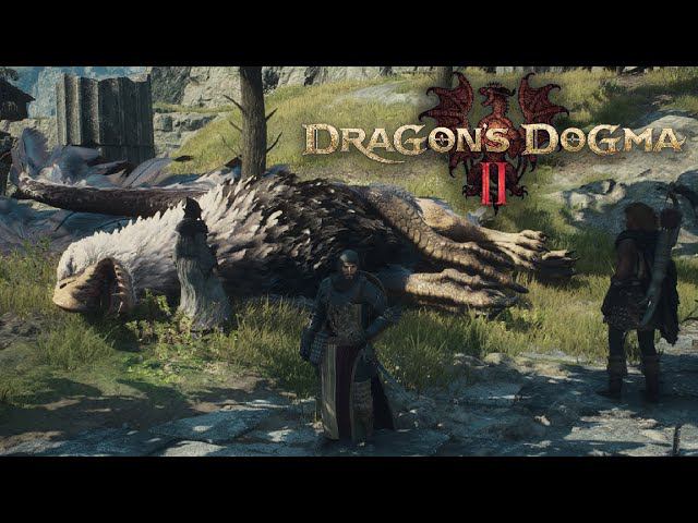 Dragon's Dogma 2 (Сражение с Грифоном + Гримуар Метеор) - Лучшая игра 2024 #12