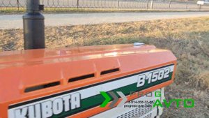 Технические характеристики минитрактора KUBOTA B1502 с фрезой / обзорное видео / прогресс авто