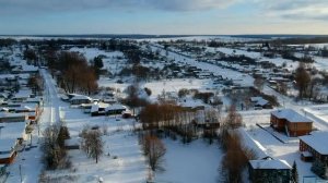 #КрасныеЧетаи #Баймашкино #Чувашия #21Регион #21 #ХамарЯл #деревня #Квадрокоптер #dji #зима #Церков