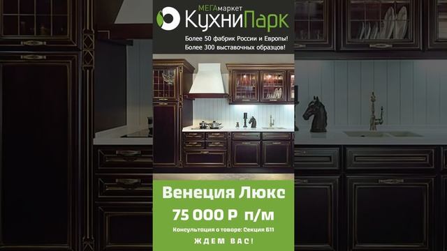 Кухня Венеция Люкс. от 75 000 Р п/м