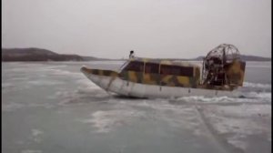 Аэробот "Тайфун 1000КД" - По торосам (часть2)