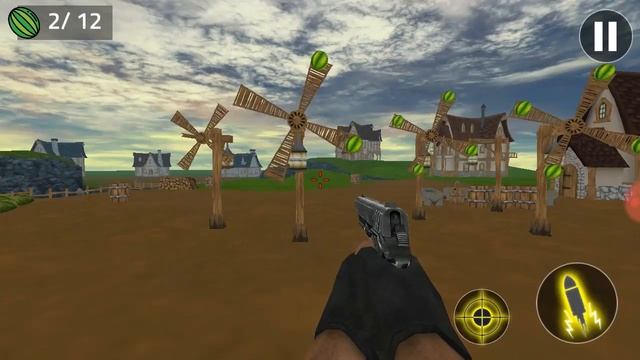 Игра Watermelon Shooter:Free Fruit Shooting Games 2018 часть первая смотреть онлайн