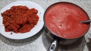 Самый быстрый, домашний, натуральный, томатный сок на зиму, через соковыжималку. Фреш. Консервация.