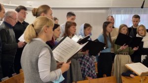 Кто верным Богу пребывает / хор