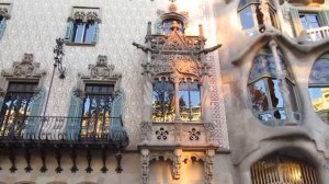 Batllo and Amatller house, Gaudi and Cadafalch modernism Barcelona