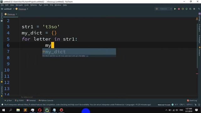How to Create a dictionary from a string in Python