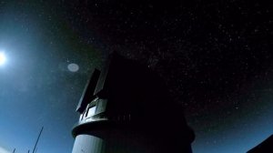 Moonlit Subaru Telescope