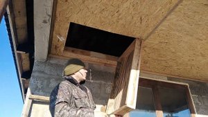 Складная лестница на чердак.