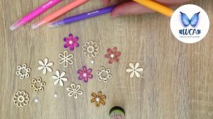 DIY - Table Decorations - Wooden Flowers