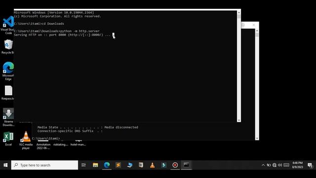 Share Files Easily Using Python HTTP.server