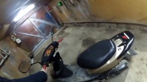 [ScooterVlog] Honda Dio тюнинг впуск(нулевик)